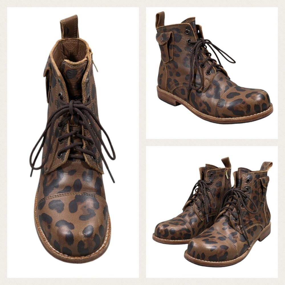 Mikoleon Heritage Luxe Wild Thing Boots EUC $240 Size 7  S2914